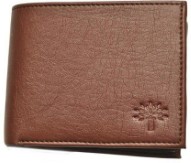 Devfabrication Boys Brown Genuine Leather Wallet  (7 Card Slots)